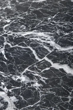 Stół Gloria czarny marmur/złoty