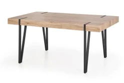 Stół Hannah dąb san remo / czarny