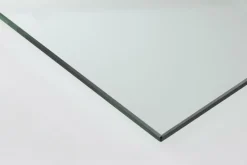 Stół Heaven 119 cm okragły czarny/        transparentny