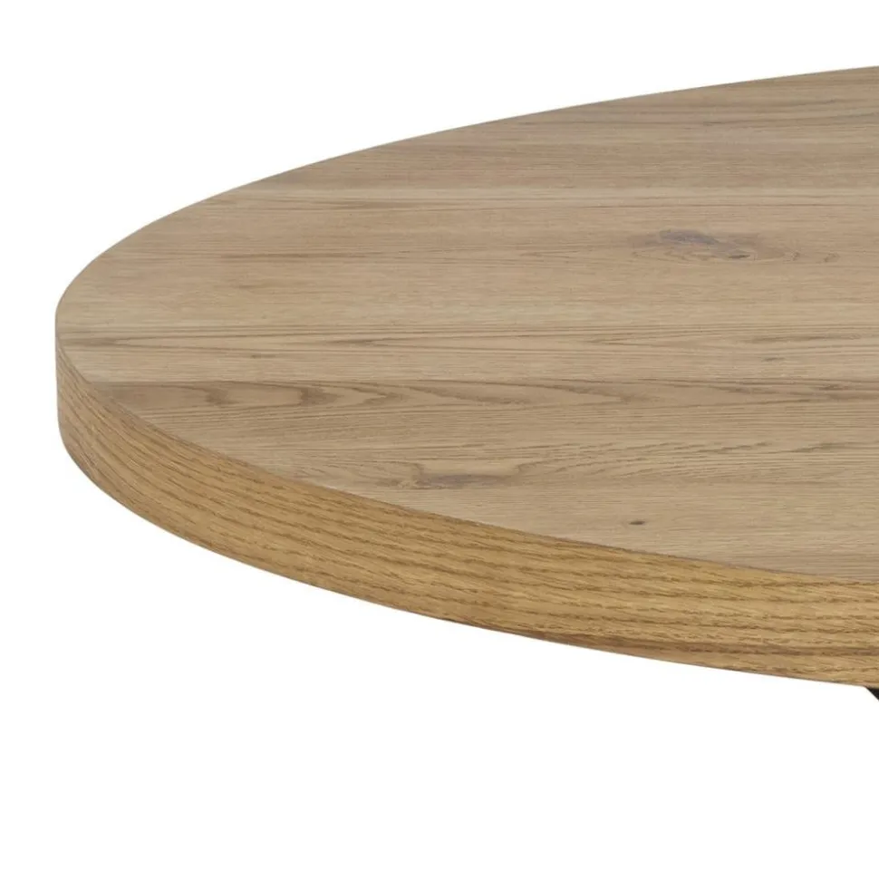 Stół Heaven 120cm czarny/dąb