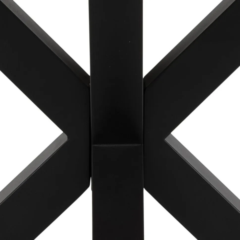 Stół Heaven 120cm czarny/dąb