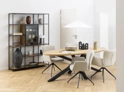 Stół Heaven 220/100cm owalny dziki dąb