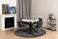 Stół Heaven 110cm szary okrągły