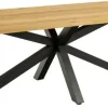 Stół Heaven 220x90cm naturalny/czarny
