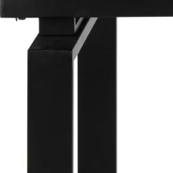 Stół Huddersfield biały/czarny 85/120-200cm