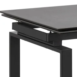 Stół Huddersfield czarny 160x85