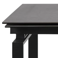 Stół Huddersfield czarny 160x85