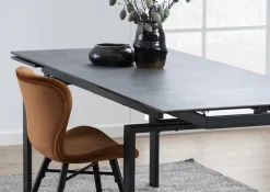 Stół Huddersfield czarny 160x85