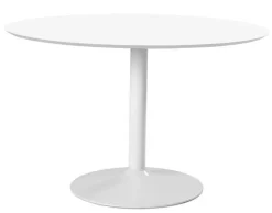 Stół Ibiza 110cm biały okrągły