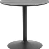 Stół Ibiza 80cm czarny okrągły