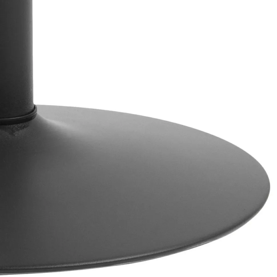 Stół Ibiza 80cm czarny okrągły