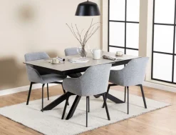 Stół Irwine 168/210x90cm grey Anista