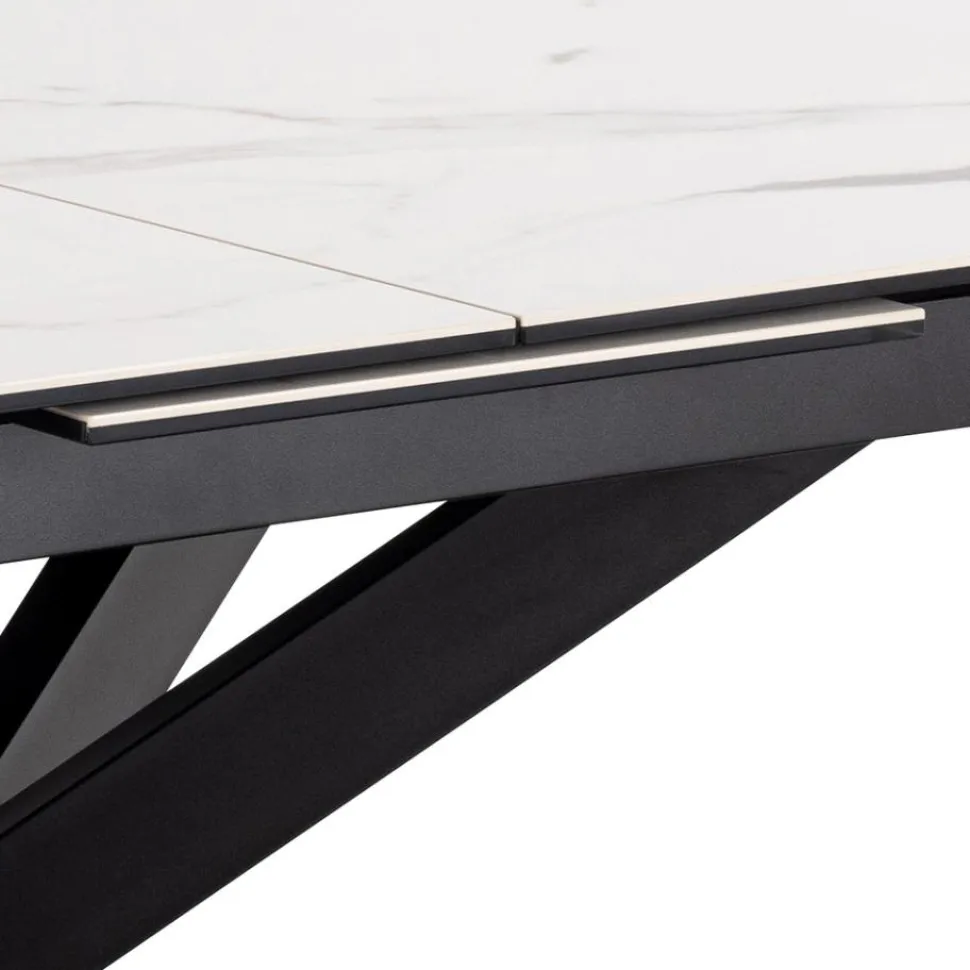 Stół Irwine 168/210x90cm white Akranes