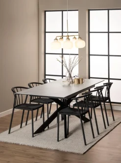 Stół Irwine 168/210x90cm white Akranes