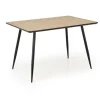 Stół Kiefer naturalny/czarny