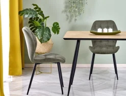 Stół Kiefer naturalny/czarny