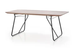 Stół Linked orzech / czarny