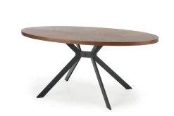 Stół Locco orzechowy/czarny