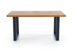 Stół Loft rozkładany naturalny/ czarny