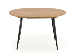 Stół Lora rozkładany, dab złoty/ czarny