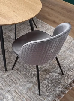 Stół Lora rozkładany, dab złoty/ czarny