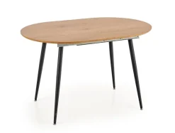 Stół Lora rozkładany, dab złoty/ czarny