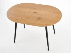 Stół Lora rozkładany, dab złoty/ czarny