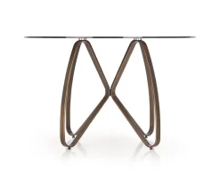 Stół Luna złoty antyczny / brązowy