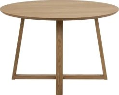 Stół Malika 120cm dąb okrągły