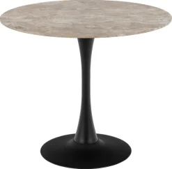 Stół Malta polerowana ceramika brąz  Aberta