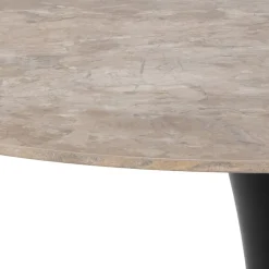 Stół Malta polerowana ceramika brąz  Aberta