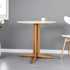 Stół Mauro 80cm dąb naturalny