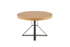 Stół Merry rozkładany, dąb złoty/czarny