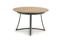 Stół Mira okrągły, rozkładany,dąb złoty/