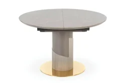 Stół Moette okrągły, rozkładany marmur