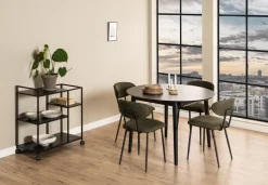 Stół Montreux okrągły czarny