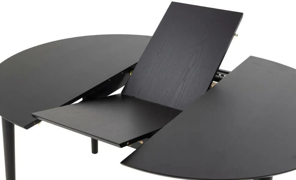 Stół Montreux okrągły czarny