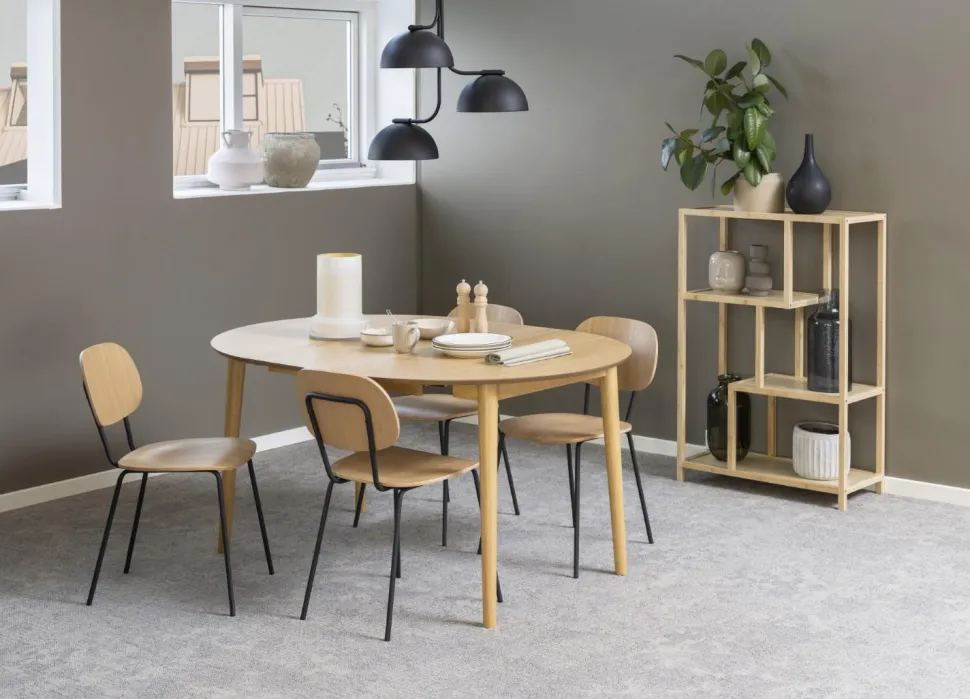 Stół Montreux okrągły rozkładany dąb