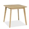 Stół Mosos kwadratowy 80 cm dąb