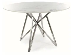 Stół Muran marmur/ chrom