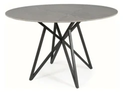 Stół Muran szary marmur/ czarny