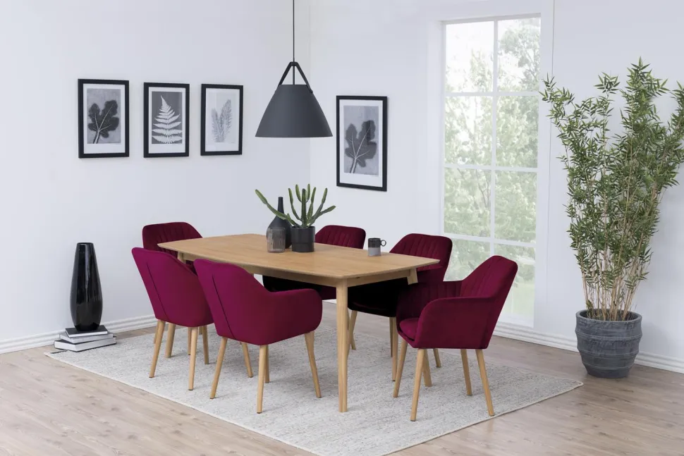 Stół Nagano M Wood naturalny boho