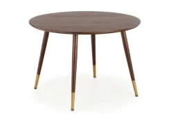 Stół Nicode orzech/złoty