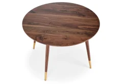 Stół Nicode orzech/złoty
