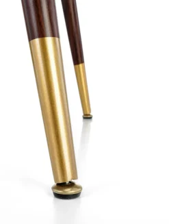 Stół Nicode orzech/złoty