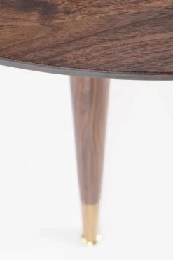 Stół Nicode orzech/złoty