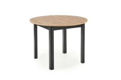 Stół Nigo rozkładany dąb artisan/ czarny