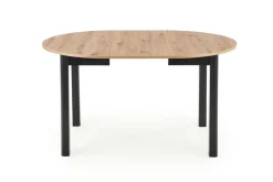 Stół Nigo rozkładany dąb artisan/ czarny