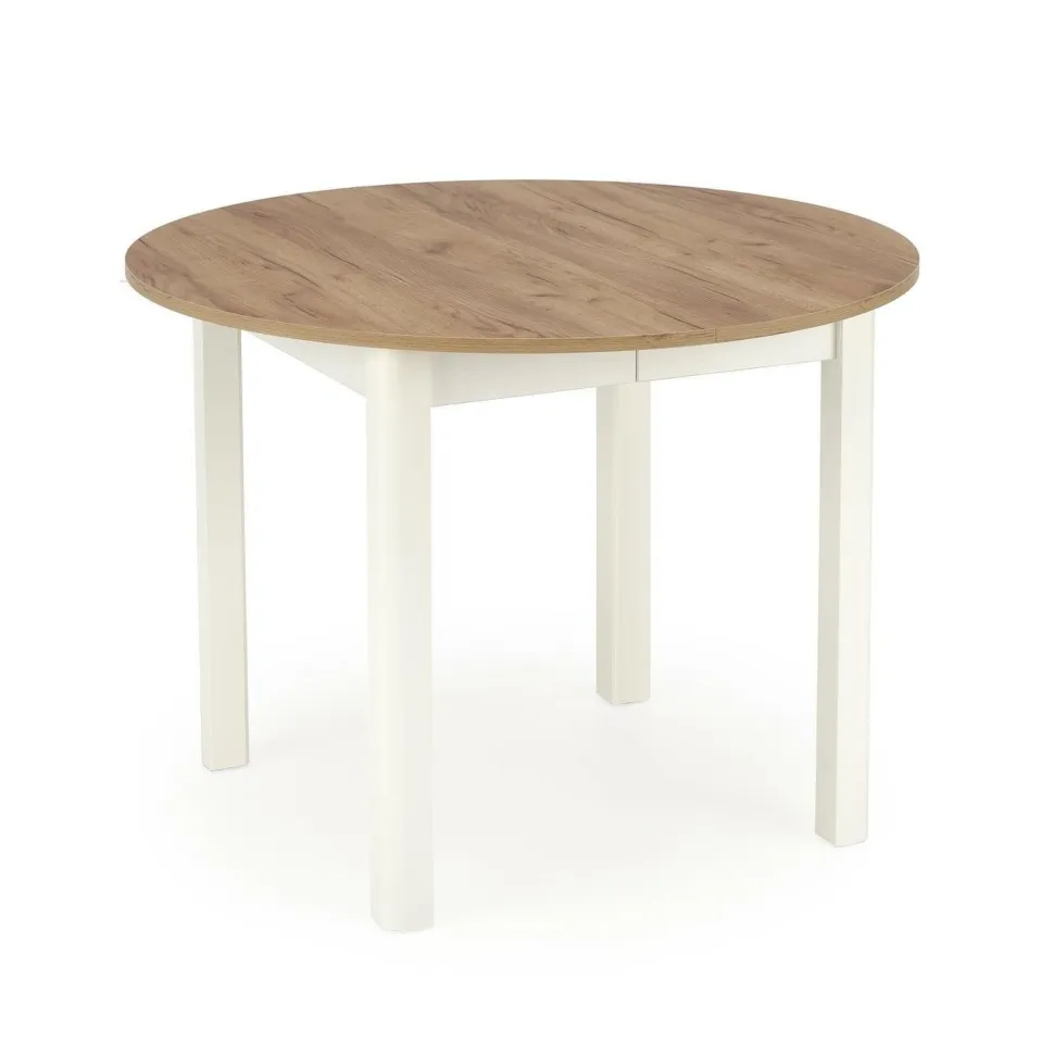 Stół Nigo rozkładany dąb craft/ biały