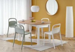 Stół Nigo rozkładany dąb craft/ biały